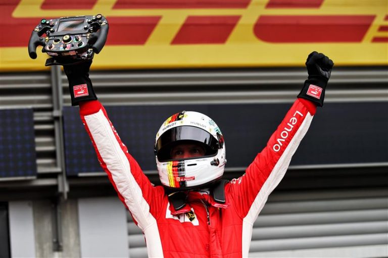 Vettel dominó el GP de Bélgica, Checo Pérez quinto
