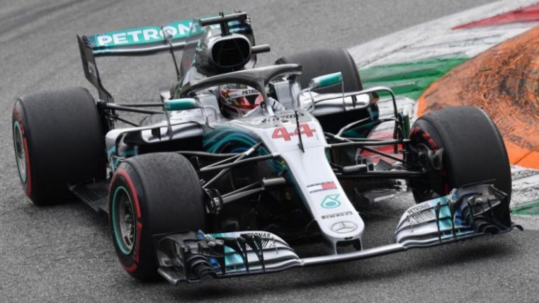 Hamilton logró la victoria en el Gran Premio de Italia