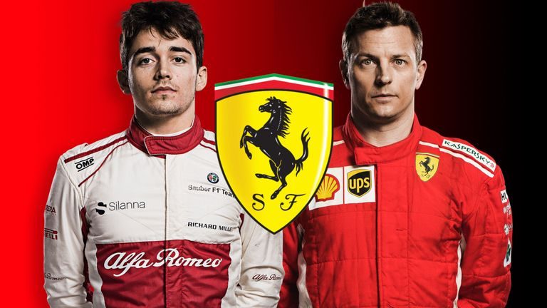 Leclerc reemplazará a Raikkonen en Ferrari