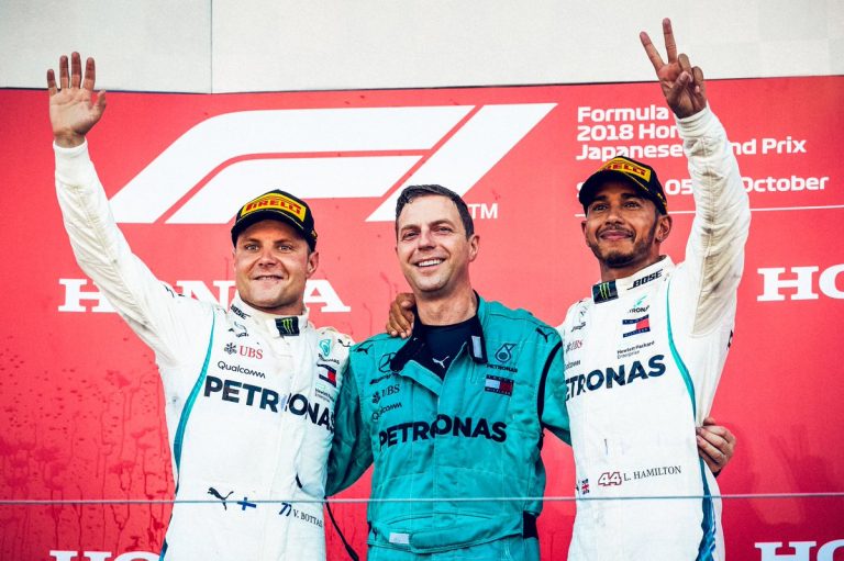 Hamilton apunta a su quinto campeonato tras ganar en Japón