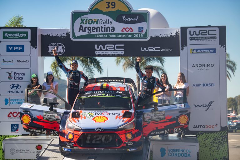 Victoria de Neuville en el Rally de Argentina 2019