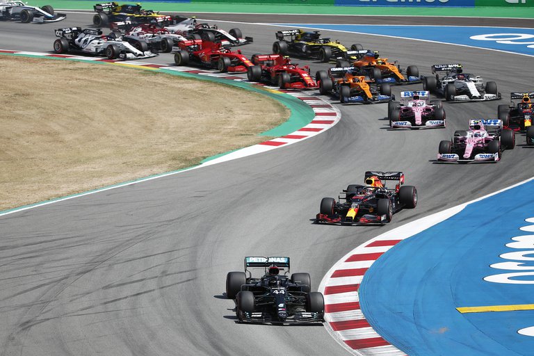 Lewis Hamilton voló en Cataluña y ganó el Gran Premio de España