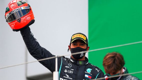 Lewis Hamilton ganó en Nürburgring y alcanzó el récord de victorias de Schumacher