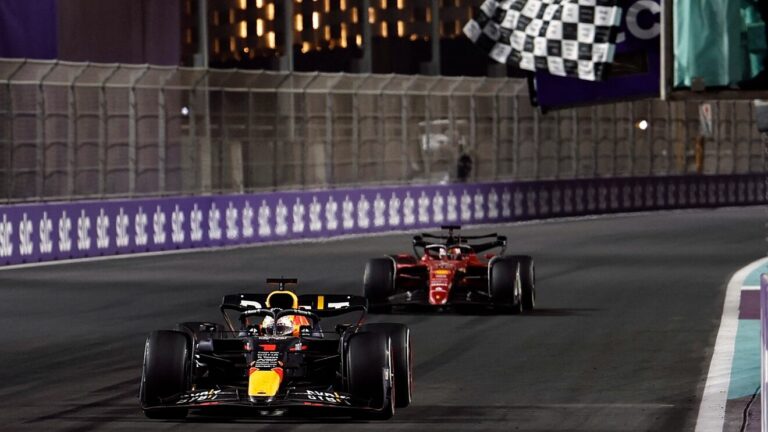 El pace car deja sin triunfo a Pérez y Verstappen celebra en Arabia