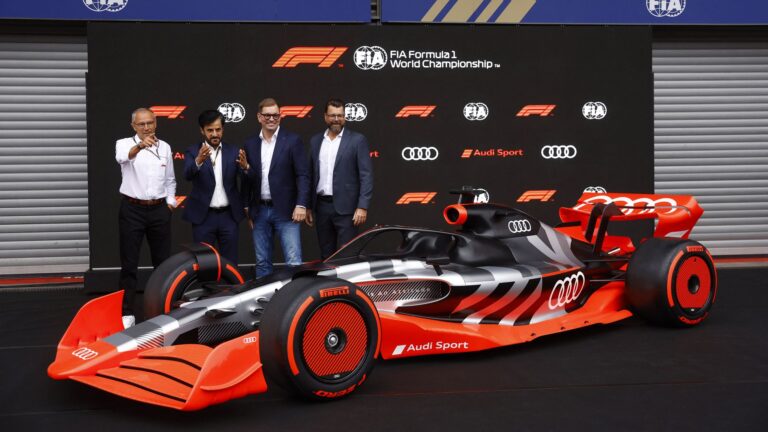Audi ha anunciado que entrará en Fórmula 1 en la temporada 2026 como fabricante de unidades de potencia.