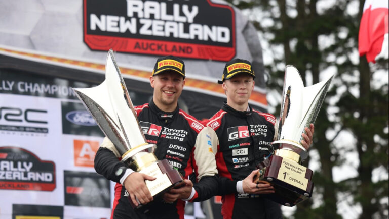 Rovanpera triunfa en Nueva Zelanda y asegura el campeonato WRC 2022