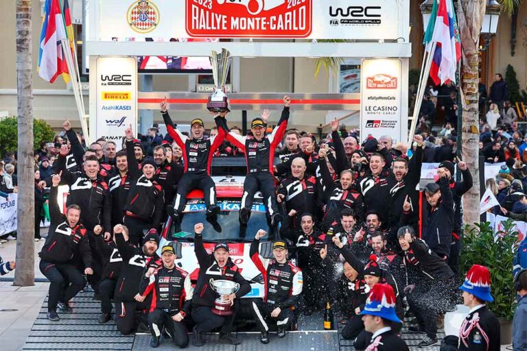 Ogier logra por novena ocasión la victoria en el Rally de Montecarlo