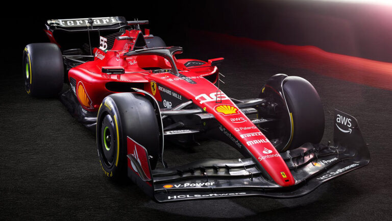 Ferrari presentó su SF-23 en Maranello